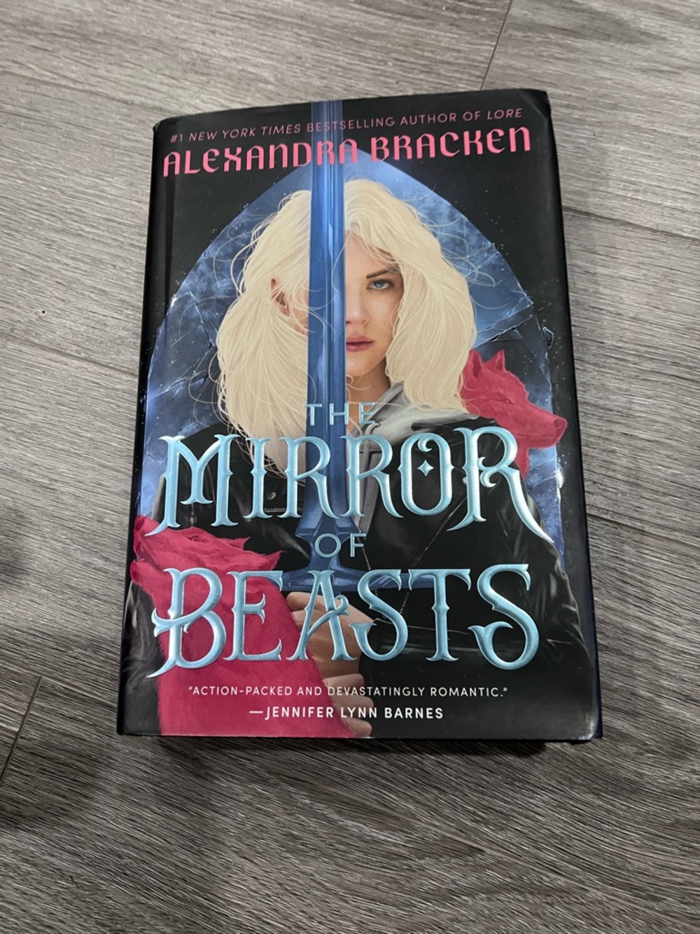 The Mirror of Beasts by Alexandra Bracken - Hardcover Book (Black, Blue, Pink)